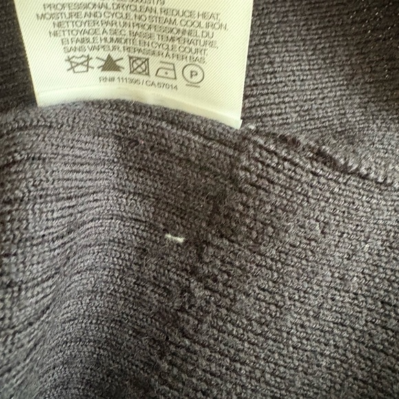 Classic Tory Burch Navy Blue Cardigan | Medium - Picture 4 of 6